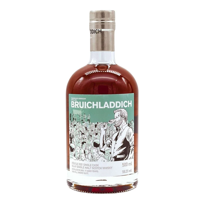 Bruichladdich | 17 Jahre | 2003/2021 | Fèis Ìle 2021 Single Cask | 0,5l | 59,2%