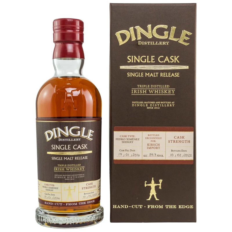 Dingle | 8 Jahre | 2014/2022 | Single Cask | Triple Distilled | Irish Whiskey | 59,7%