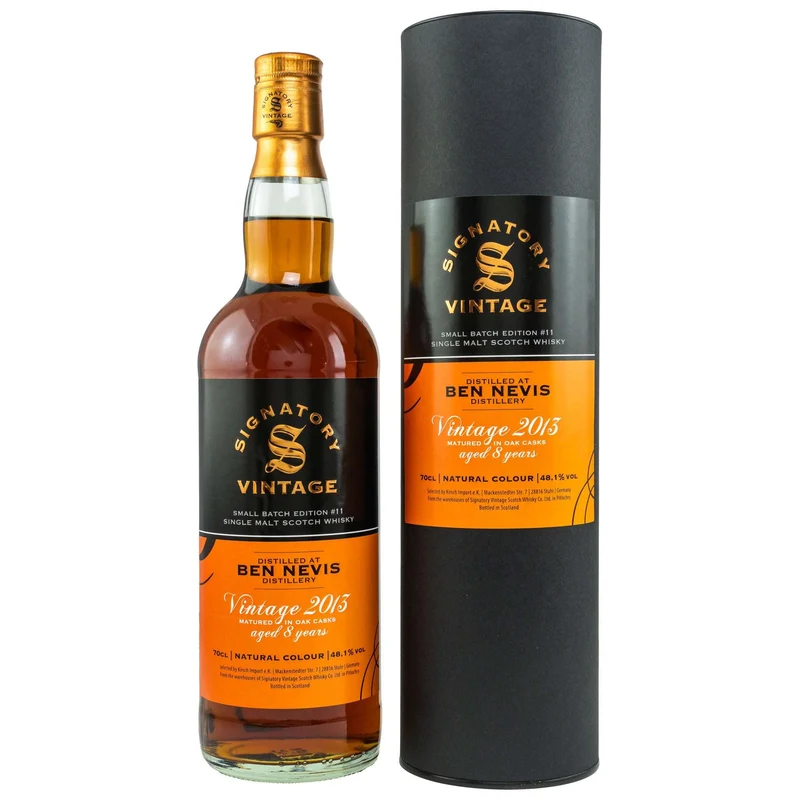 Ben Nevis | 8 Jahre | Vintage 2013 | Signatory Vintage | Small Batch Edition #11 | 48,1%