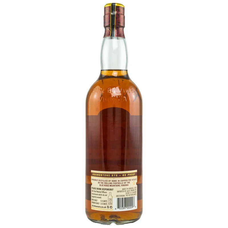 Catoctin Creek | Roundstone Rye | Single Barrel | Virginia Rye Whisky | 40%