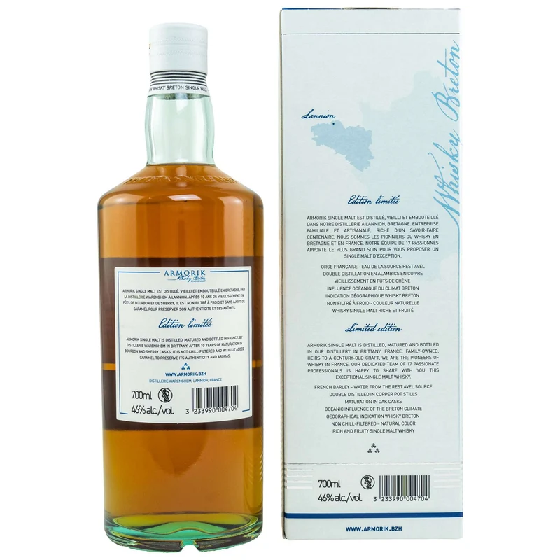Armorik | 10 Jahre | 2022 Edition | French Whisky | 46%