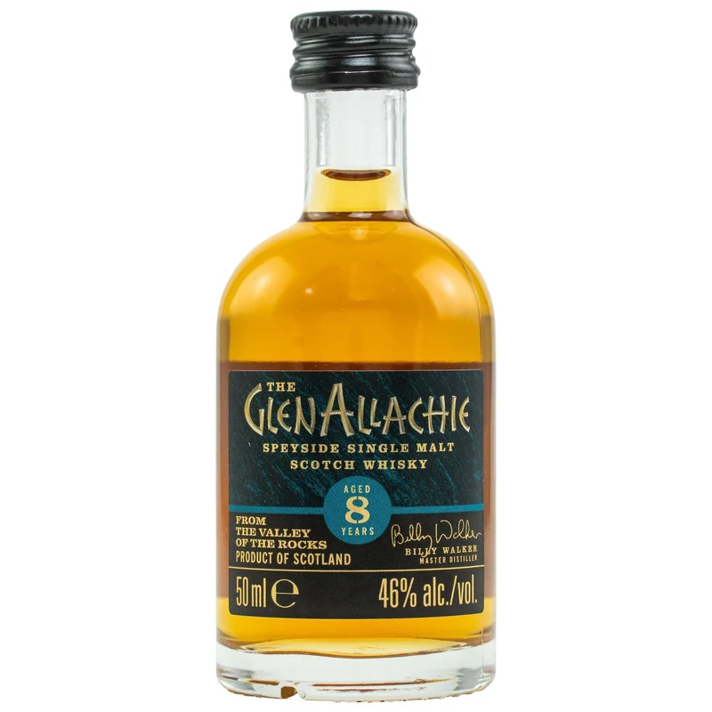 GlenAllachie | 8 Jahre | Miniatur | 0,05l | 46%