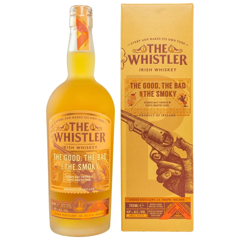 The Whistler | The Good, the Bad and the Smoky | Blended Irish Whiskey | 48%