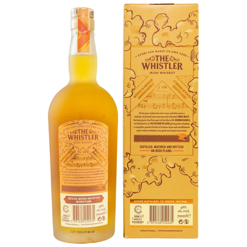 The Whistler | The Good, the Bad and the Smoky | Blended Irish Whiskey | 48%