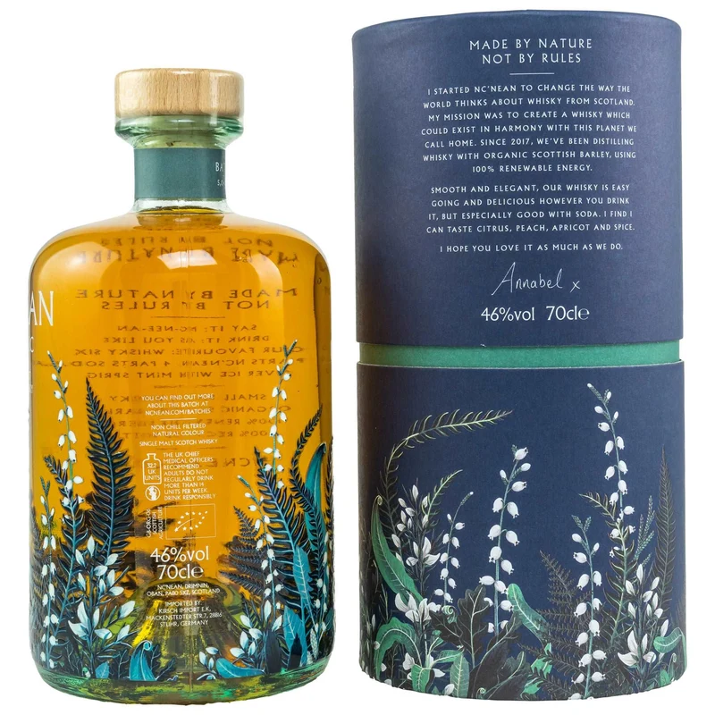 Nc'Nean | Batch 15 | Organic Single Malt Scotch Whisky | 46%