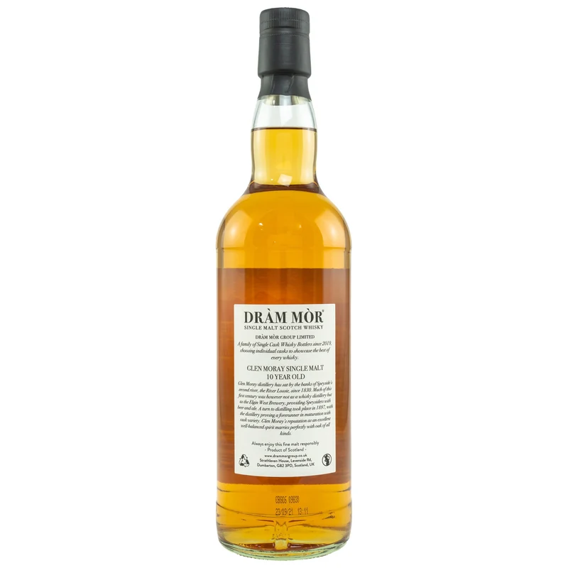 Glen Moray | 10 Jahre | Dram Mor | Madeira Cask Finish #180 | 54%