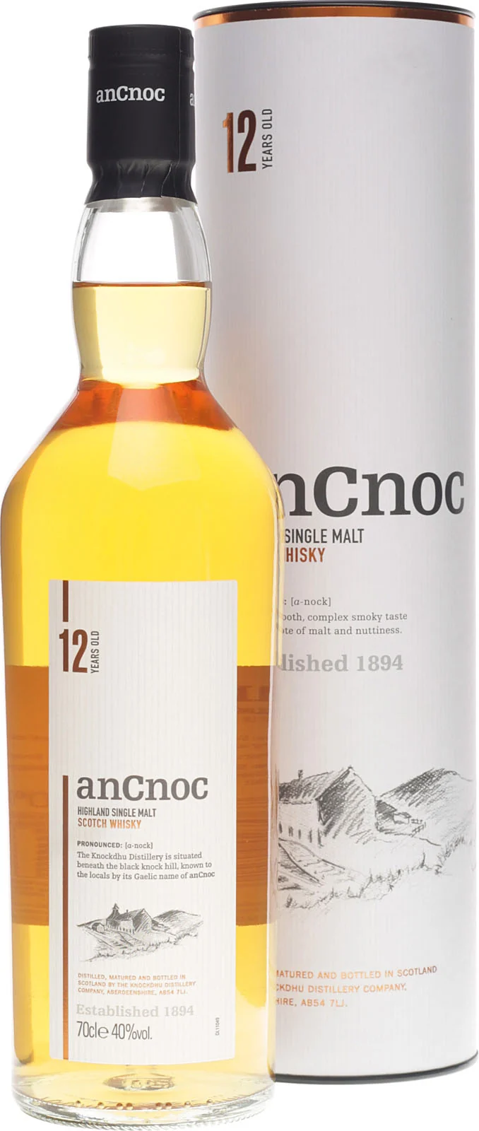 AnCnoc 12 Jahre | 40 % | 0,7 L