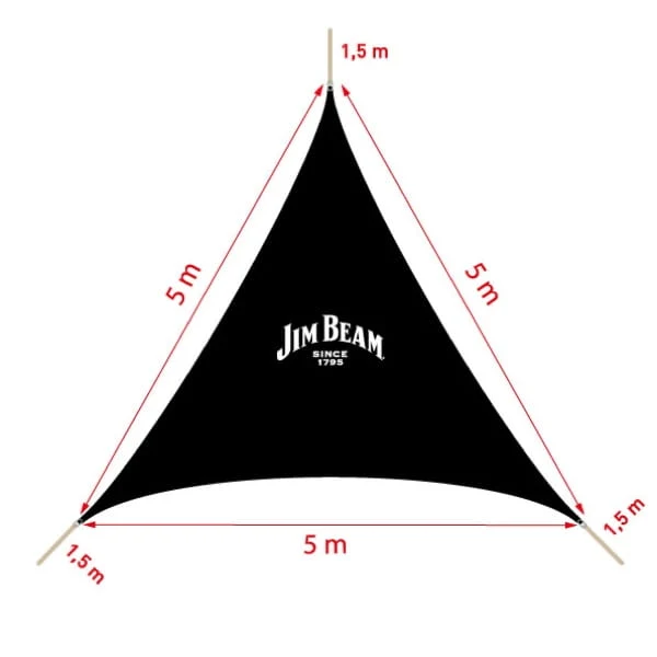 Jim Beam Sonnensegel