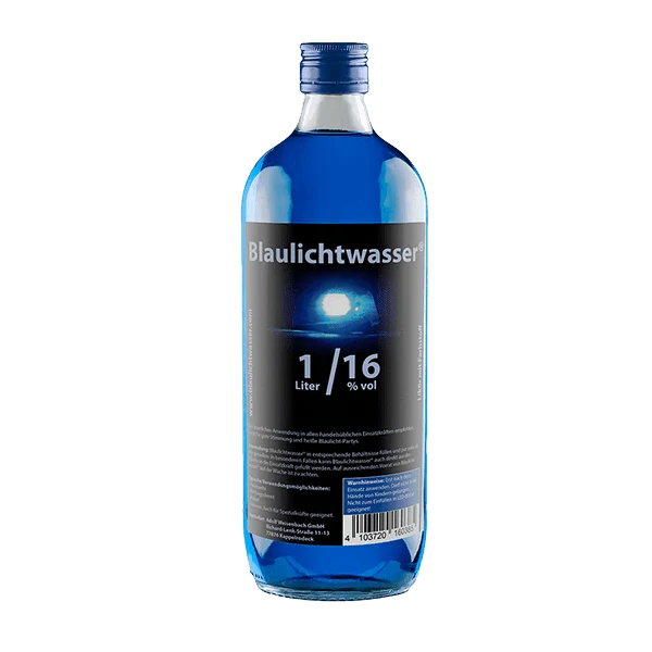 Blaulichtwasser