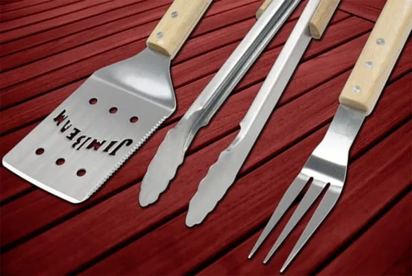 Jim Beam Grillbesteck 3-teilig