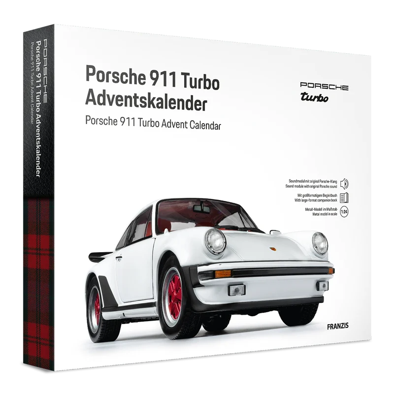 Porsche 911 Turbo Adventskalender 1:24