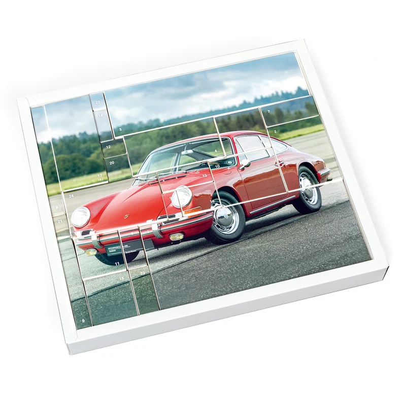 Porsche 911 Adventskalender mit Surfboard