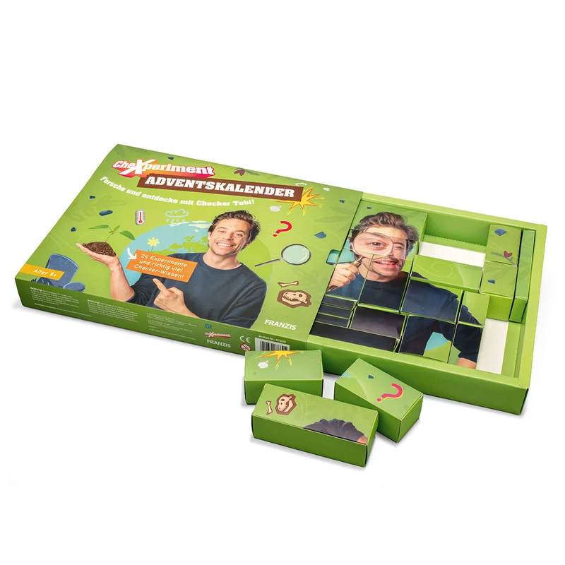 Adventskalender "Chexperiment - Checker Tobi"