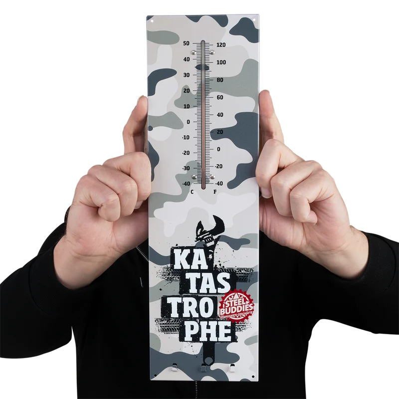 Steel Buddies Thermometer "Katastrophe"