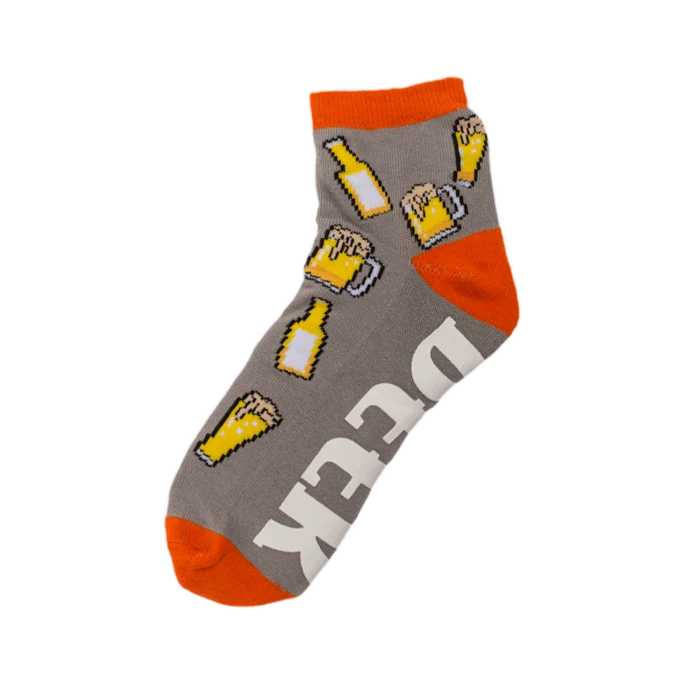 Socken mit rutschfester Sohle "Bring Beer"