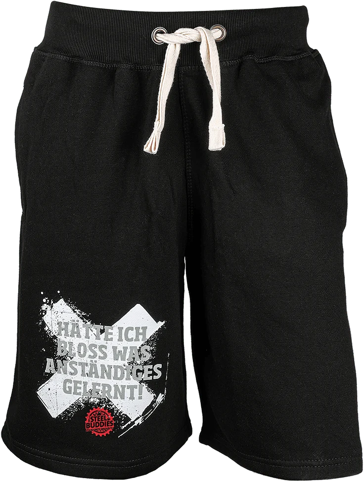 Steel Buddies Sweat-Bermuda "Gelernt"