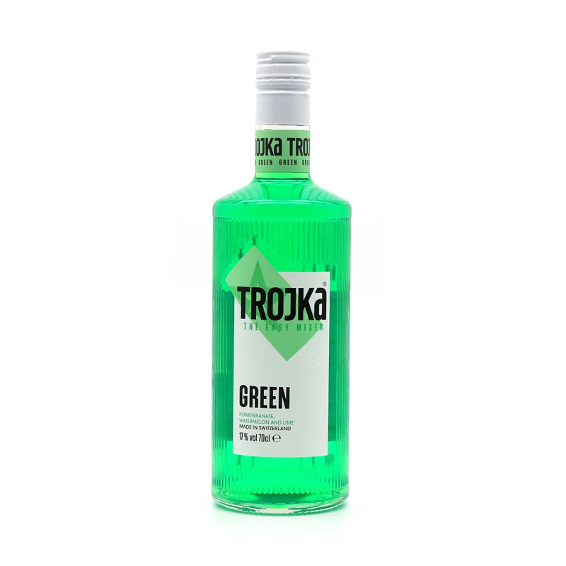 Trojka Green Vodka (Granatapfel, Wassermelone, Limette) 700ml
