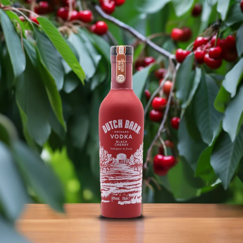 Dutch Barn Vodka Black Cherry by Ricky Gervais 700ml
