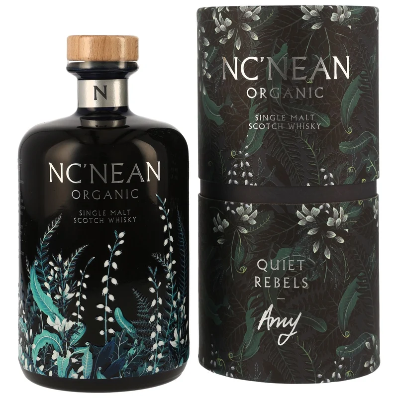 Nc'Nean | Quiet Rebels – Amy | Organic Single Malt Scotch Whisky | 48,5%