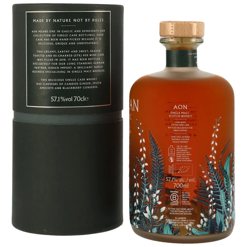Nc'Nean | Aon | STR Cask #18-393 | Organic Scotch Whisky | 57,1%