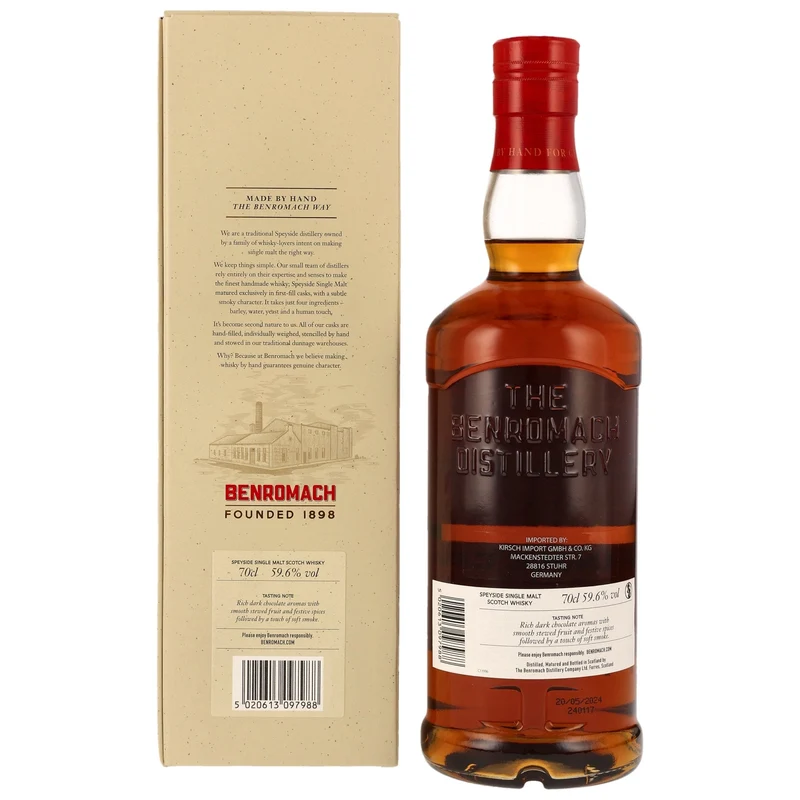 Benromach | Sherrry Hogshead #486 | 2014/2024 | Germany Exclusive | 59,6%
