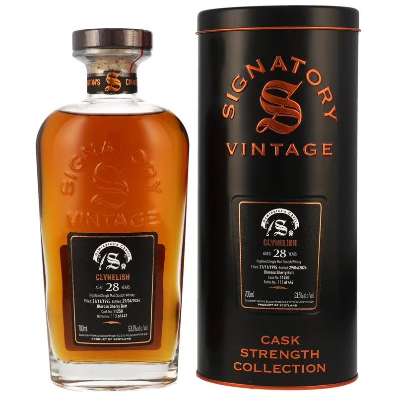 Clynelish | 1995/2024 | Cask #11250 | Signatory Vintage | Sherry Butt | 53,5%