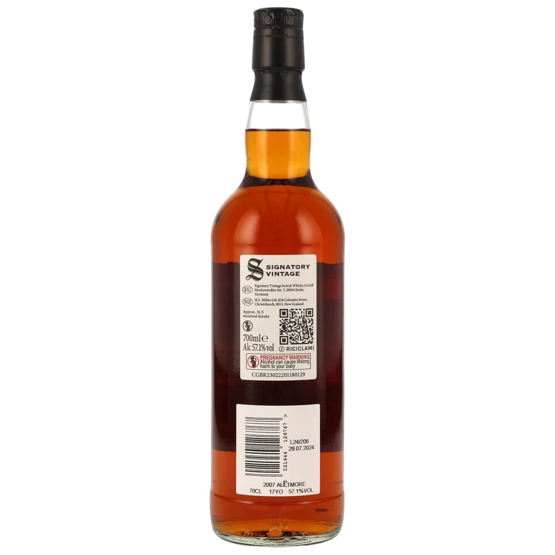 Aultmore | 100 Proof Edition #5 | Signatory Vintage | 17 Jahre | 2007/2024 | 57,1%