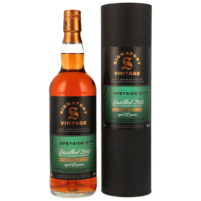 Speyside 11 (TAM) | Tamnavulin Small Batch Edition #13 | Signatory Vintage | 48,2%