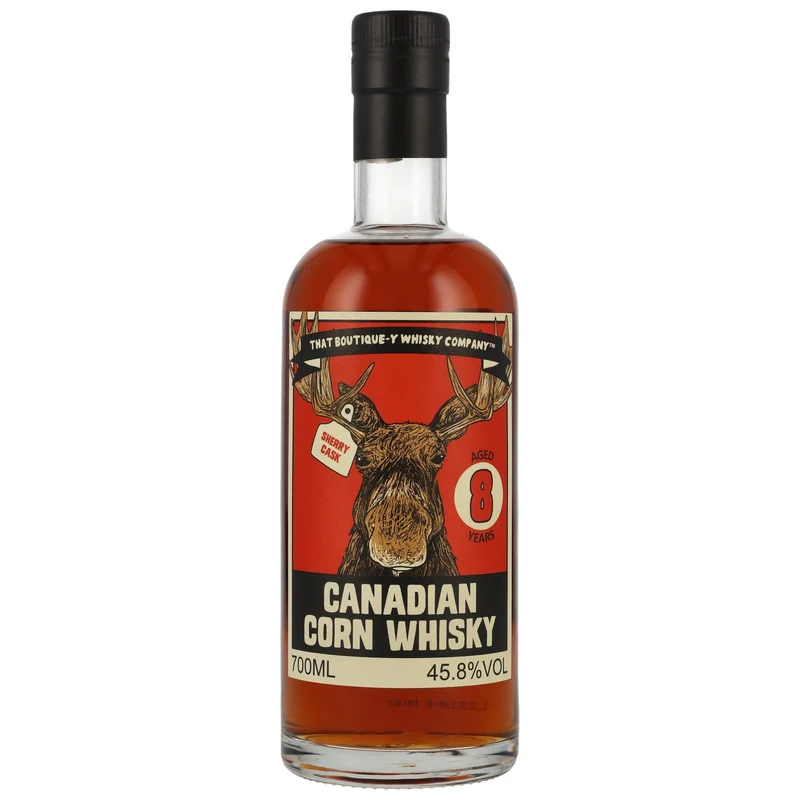 Canadian Corn Whisky | 8 Jahre | Sherry Cask | That Boutique-y Whisky Company | 45,8%