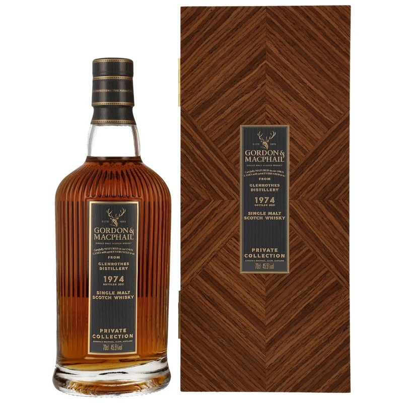 Glenrothes 1974/2021 47 Jahre #9973 G&M Private Collection 45,5% vol. 700ml