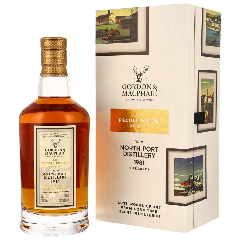 North Port Brechin 1981/2024 - 42 Jahre - G&M #2072 Recollection Series 50,9% vol. 700ml