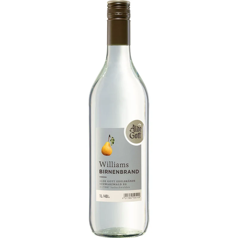 Alde Gott Williams Christ Birnenbrand 40% 1 Liter