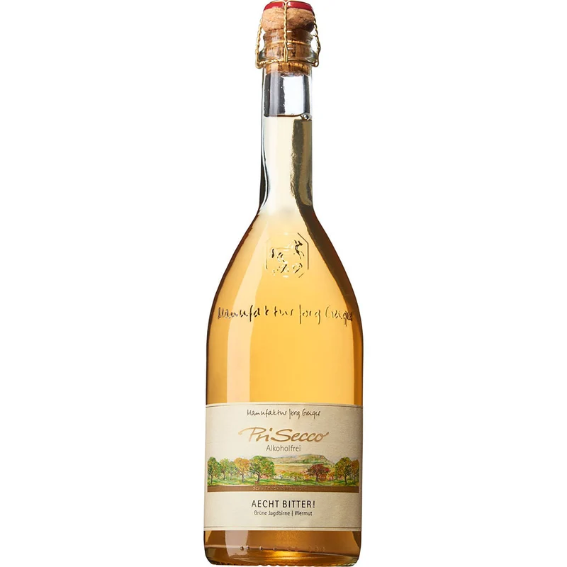 Jörg Geiger Aecht bitter Prisecco alkoholfrei 0,75 Liter