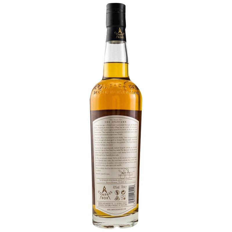 Compass Box The Story of the Spaniard