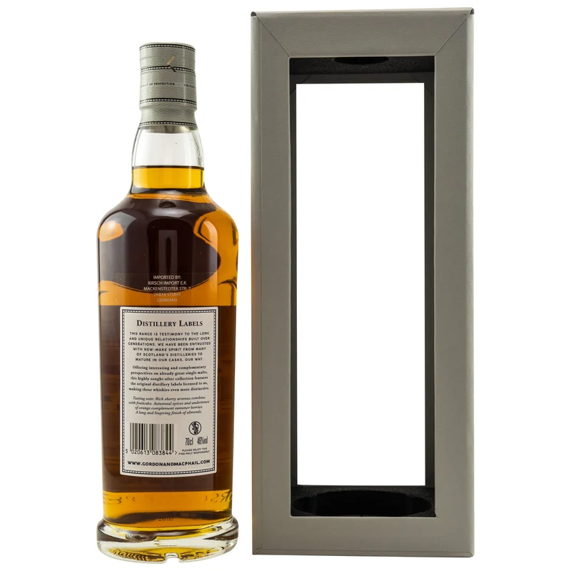 Mortlach 25 Jahre Distillery Labels