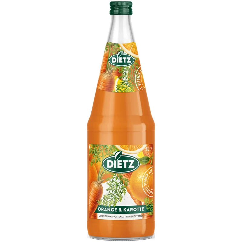 Dietz Orange & Karotte 6x 1 Liter (MEHRWEG)