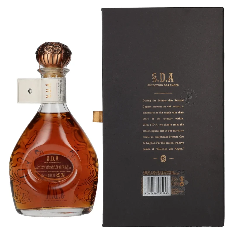 Cognac Ferrand Sélection des Anges Grande Champagne 1er Cru de Cognac 41,8% Vol. 0,7l in Geschenkbox