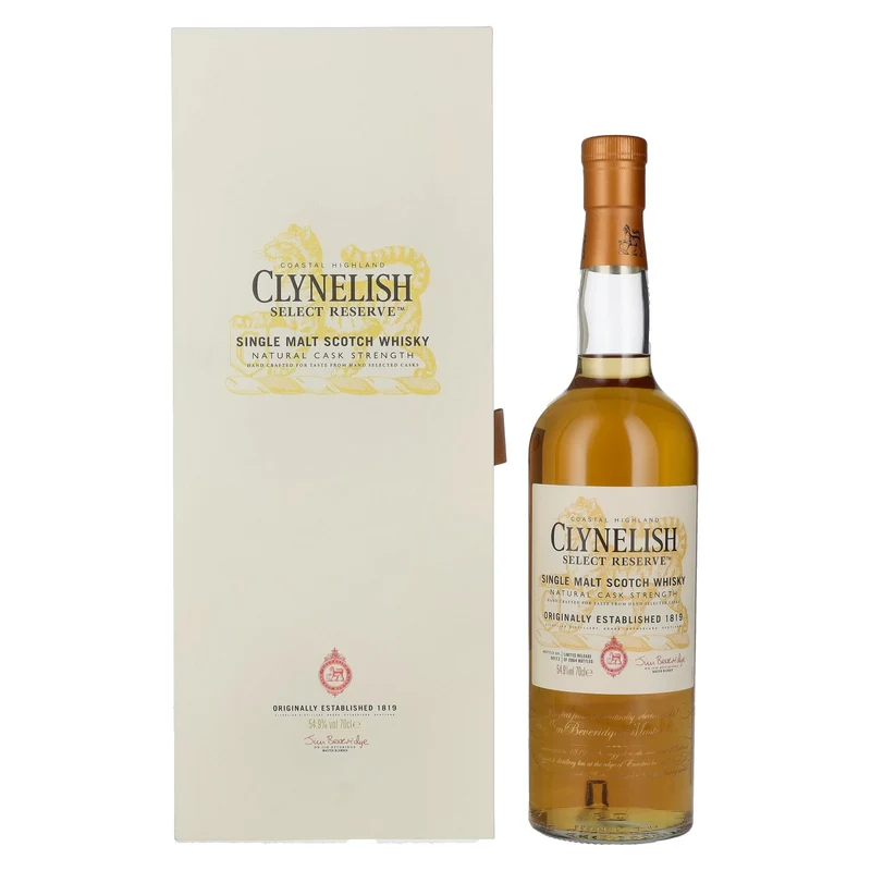Clynelish Select Reserve Natural Cask Strength 54,9% Vol. 0,7l in Geschenkbox