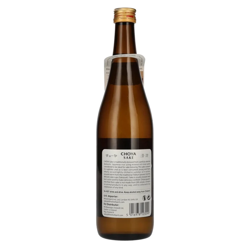 Choya Sake The Refined Japanese Sake 13,5% Vol. 0,72l