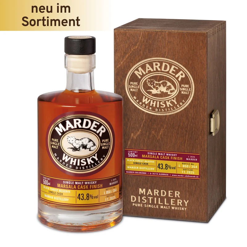 Marder Whisky Single Cask Marsala