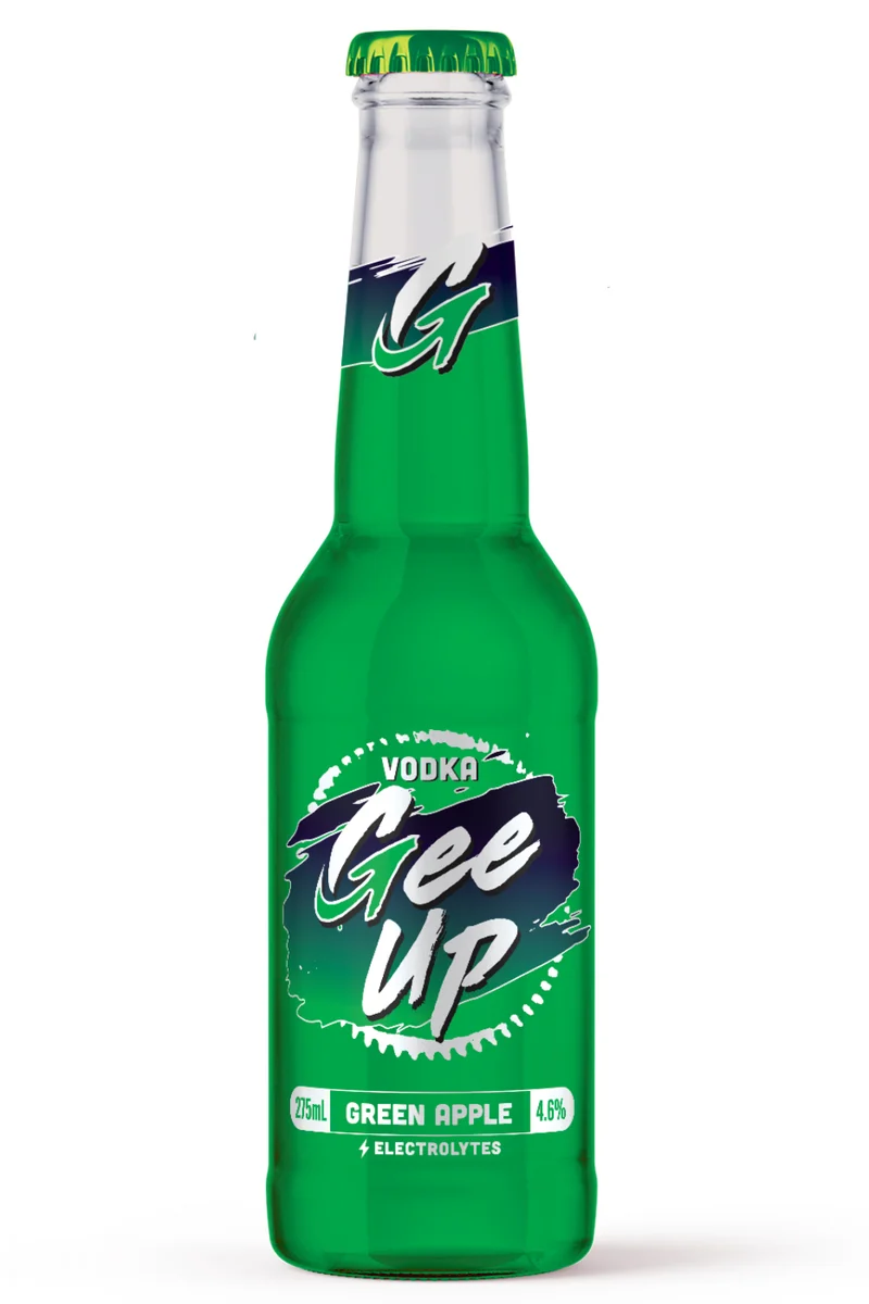 Gee Up RTDs Green Apple Carton 24