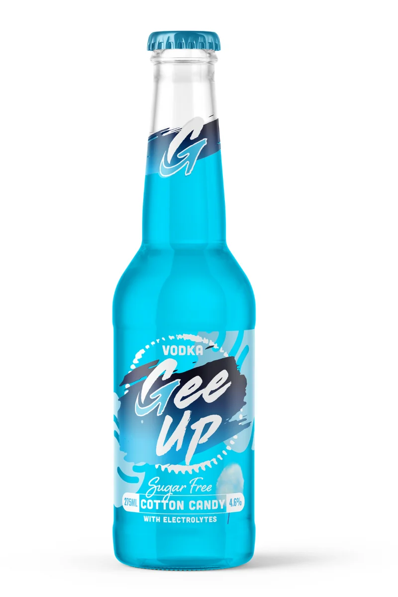 Gee Up RTDs Cotton Candy Crush Carton 24