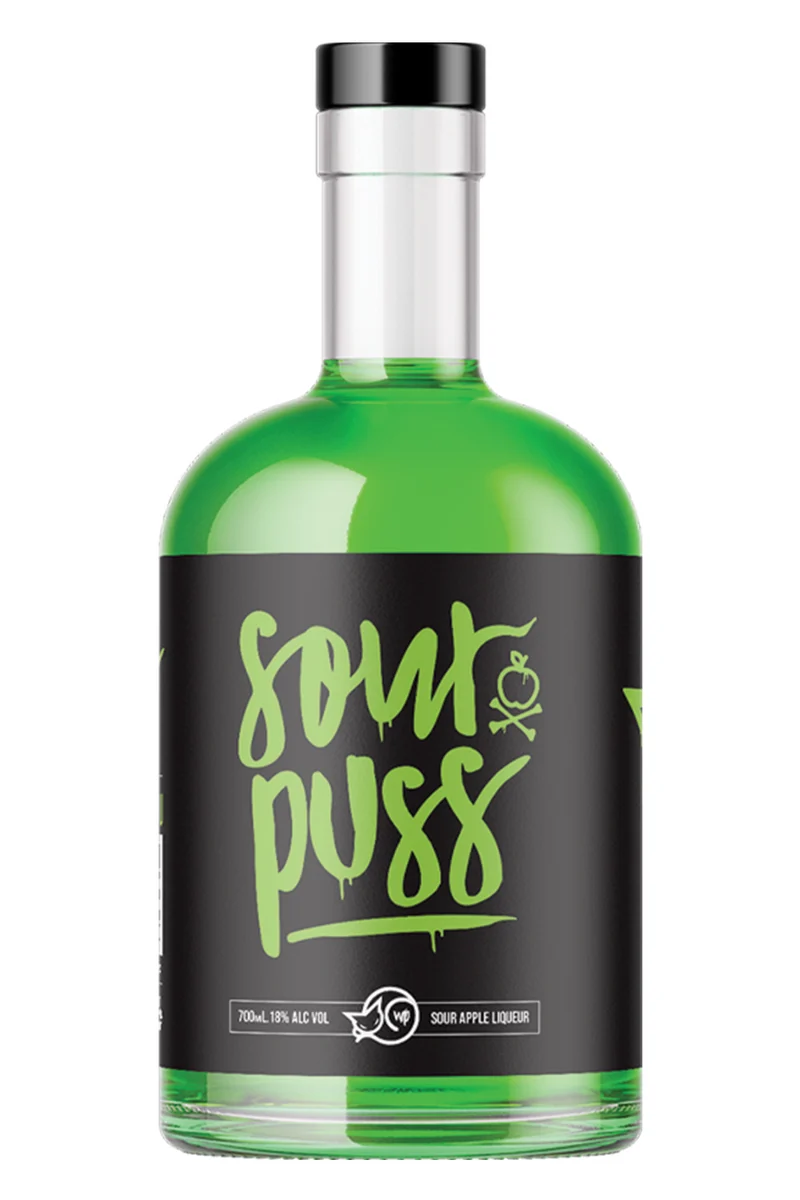 WP Shots Sour Puss Apple Liqueur 700ml