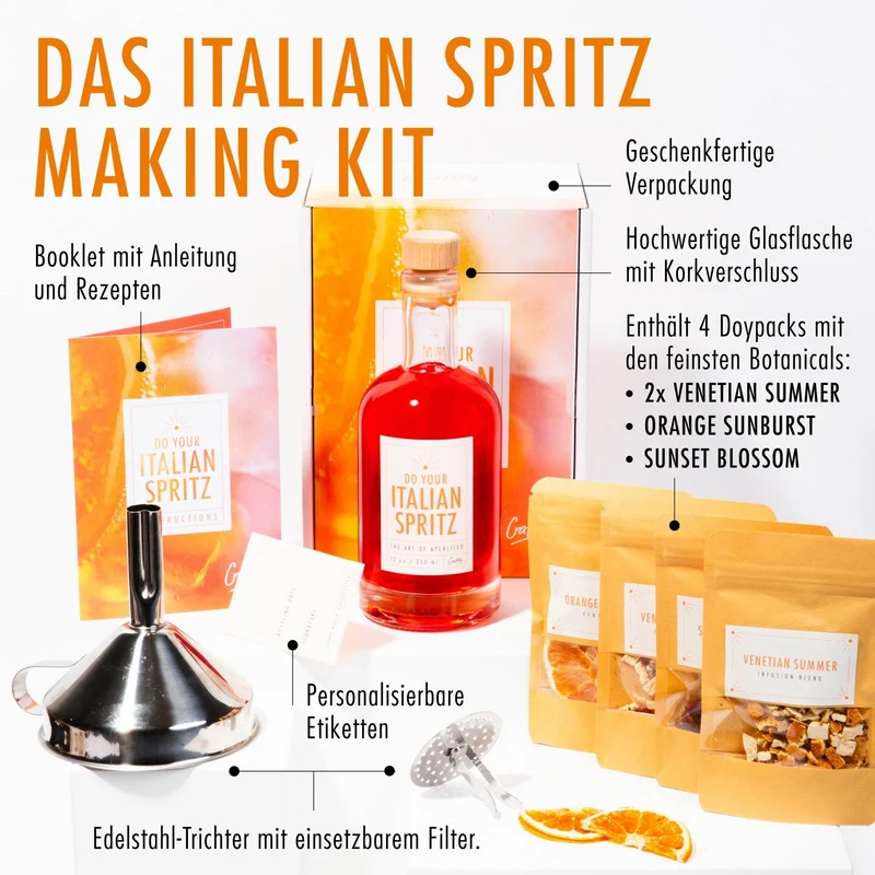 Italienisches Spritz Infusionsset