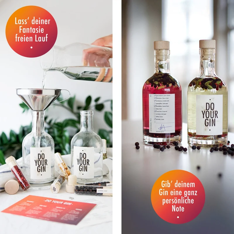 DO YOUR GIN - Premium Gin selber machen Set