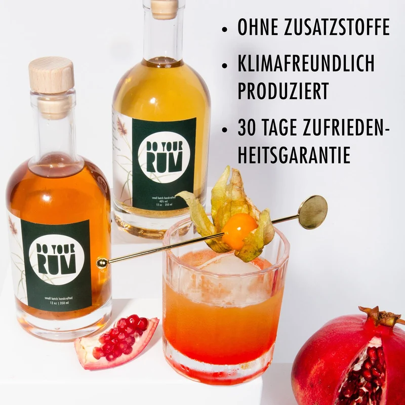 DO YOUR RUM - DIY Rum Set zum Selber Machen