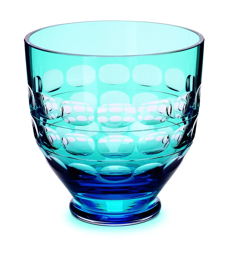 ROYAL aquamarin, Schliff - Becher 107 mm (x)