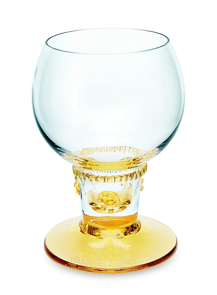 SAAR klar/bernstein, glatt - Römer 1/8 l, 98 mm (x)