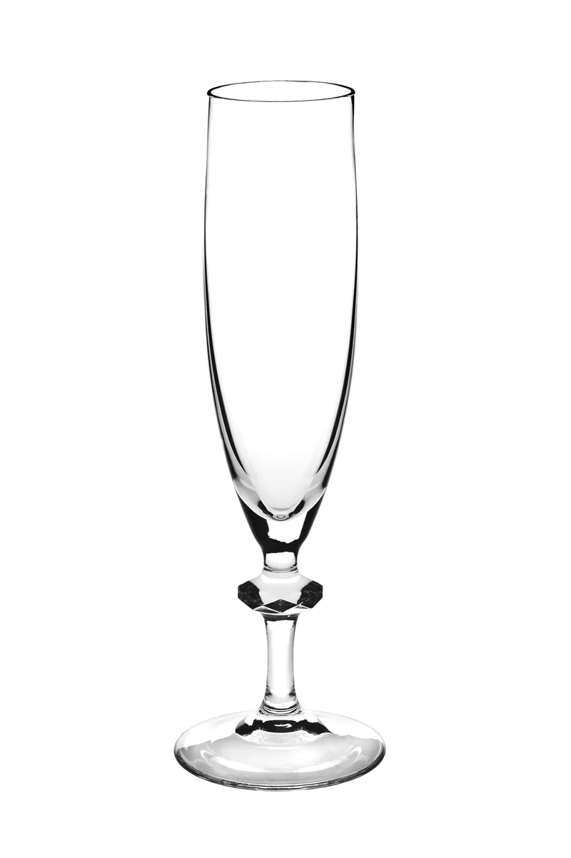ALEXIS klar, Schliff - Champagnerglas 235 mm
