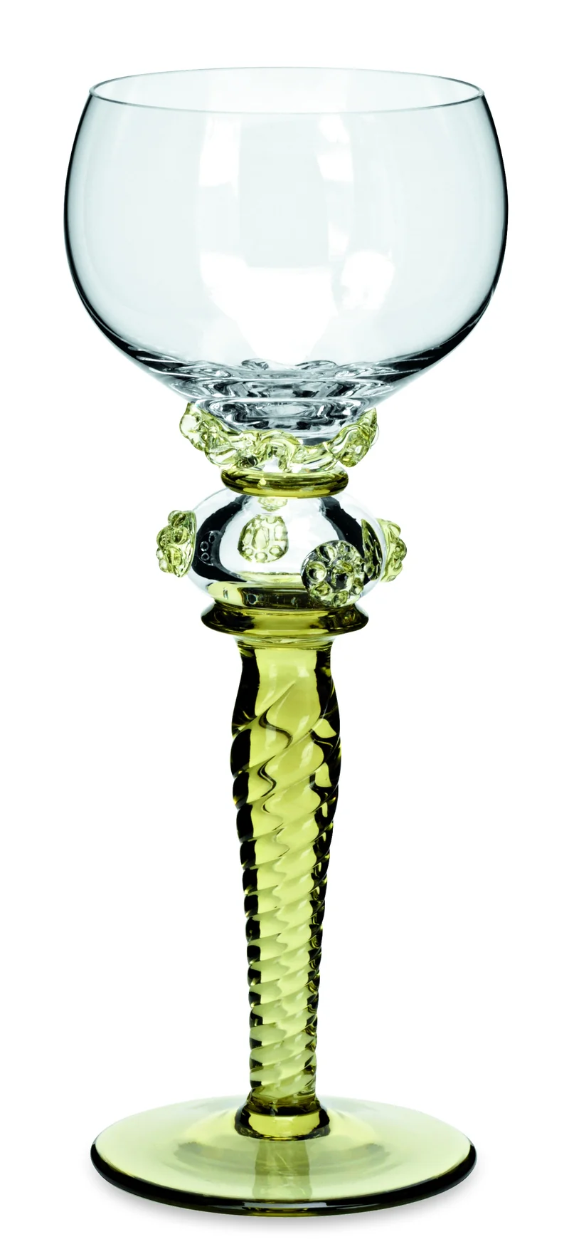 DÜRNSTEIN klar/antikgrün, glatt - Römer 1/8 l, 193 mm (x)